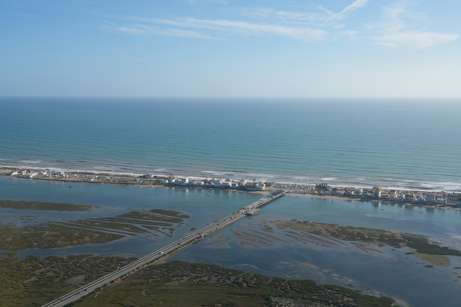Ria Formosa vista aérea